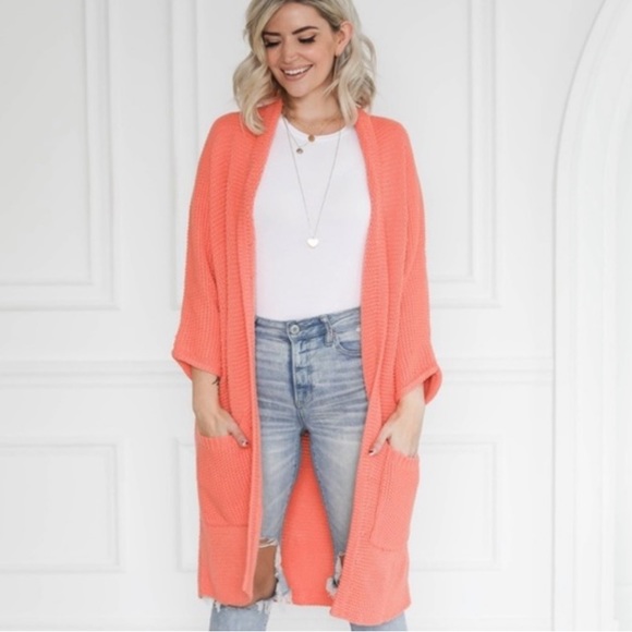 the skinny Sweaters - The Skinny X The Birds Papaya Erinn cardigan. One size